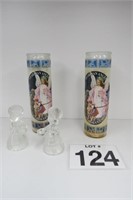Guardian Angel Candles & Boy/Girl Candle Holders