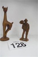 Vintage Wood Figurines