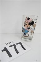 Mickey & Minnie Mouse Glass