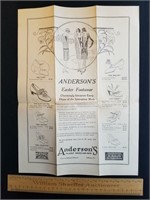 Andersons Shoes Paper Advertising