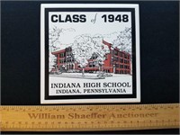 Indiana High School 1948 Class Tile Square