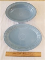 Fiestaware Platter & Bowl 2pcs 1 Lot
