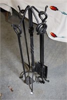 HAND FORGED ANDIRONS