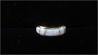 14K Ladies Opal Ring--6.3 Grams Gross Weight