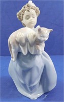 Lladro #6642 Chubby Kitty