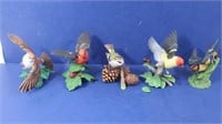 Lenox Porcelain Bird Collection (5 Pieces) --