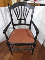 Arhaus Furniture Chair w/Upholstered Seat--21"