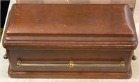 RARE 13" BAR SET THAT LOOKS LIKE MINATURE COFFIN