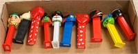 10 PEZ DISPENSERS ALL FOR ONE MONEY WILL SHIP