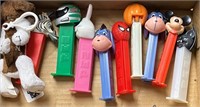 10 PEZ DISPENSERS ALL FOR ONE MONEY WILL SHIP