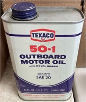 50-1 OUTBOARD MOTOR OIL FULL CAN 32 FL OZ WILL SHP