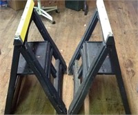 Pair of sawhorses