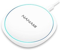 Fast Wireless Charger, NANAMI Qi Charging Pad