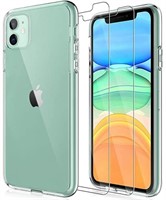New- LK iPhone 11 Case with 2 Pack Tempered G
