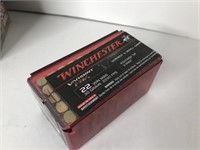 One Box Winchester 22 Magnum Ammo