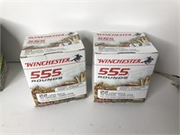 Two Boxes 555 Count Winchester 22LR Ammo