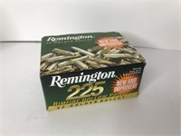 One Box 225 Count Remington 22LR Ammo