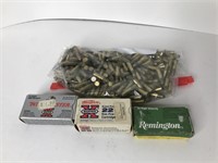 Three 50 Count Boxes and Bag of 22LR Ammo