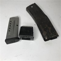 Three Magazines - Ruger, S&W, other