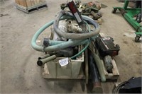 Pallet of Misc Items- 2 1/2" Hoses x 8' & x12'