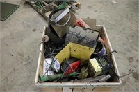 Pallet Box w/ Parts & Tools