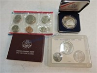 1979 Mint set, 1987 US Constitution $1 proof,