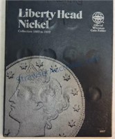 Lilberty nickel album 1883-1912, 24 coins