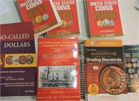 Lot of assorted coin books and red books