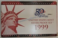 1999 US silver proof set