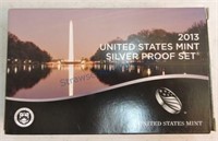 2013 US silver proof set