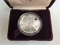 1989-S Silver Eagle proof