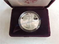 1990-S Silver Eagle proof