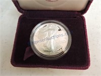 1991-S Silver Eagle proof