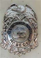 Fireman's badge, Bound Brook Hose Co. 1