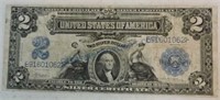 1899 $2 large size silver certificate