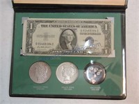 "The Silver Story" with 1935 $1 silver