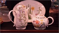Three pieces of Portmerion china, Welsh Wild