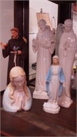 Five religious figurines: St. Joseph by Goebel