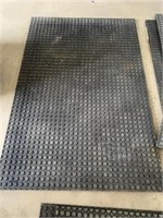 (2) 4' x 6' x 3/4" Heavy Duty Shop Floor Mats