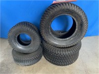 (4) New Lawnmower Tires