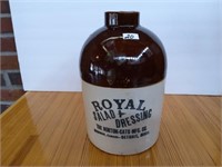 1 Gallon Western dome jug, Royal salad dressing,