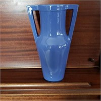 12" Red Wing blue vase #155, mint, Item shipped