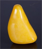 Chinese Yellow Tianhuang Pendant