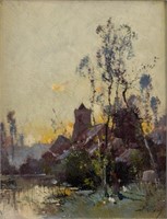 Eugene Galien-Laloue French Impressionist Oil