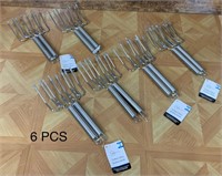 6 Sets of Stainless Steel Roast/Turkey Lifters