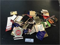 Lot of Old Matchbooks