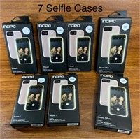Lot of 7 Selfie Cases