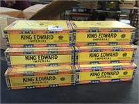 Lot of King Edward Imperial Cigar Boxes