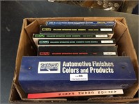 Box Lot of Old Car Manuals
