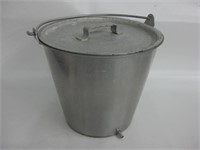 12"x 10" Stainless Maple Syrup Bucket